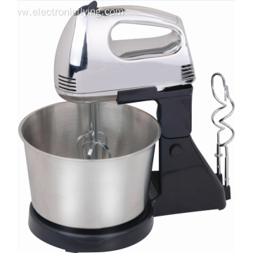 low noise hand mixer with stainless steel bowl